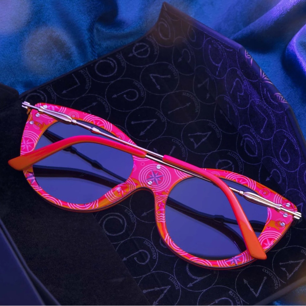 Luna Lovegood Diff Eyewear Harry Potter Sunglasses New with Case - Picture 4 of 7